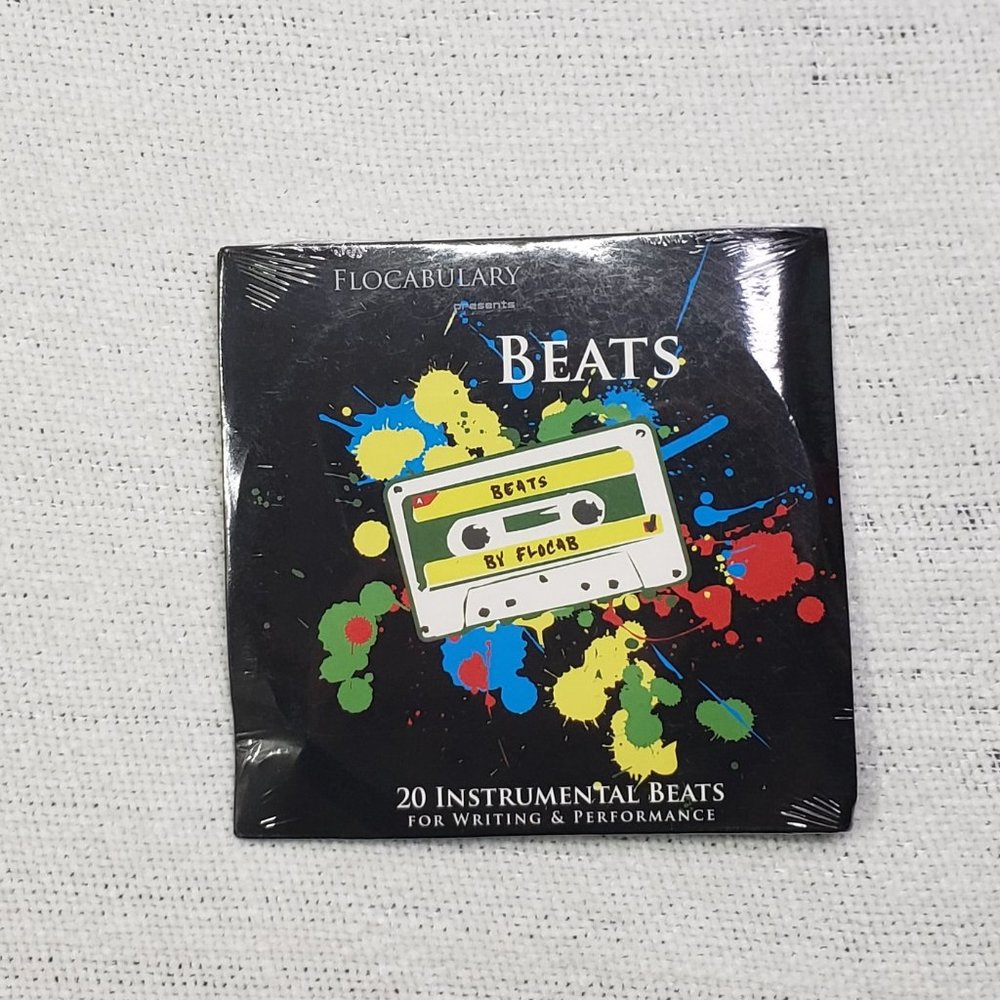 Beats CD Flocabulary 20 Instrumental Songs Writing & Performance Sealed K-12